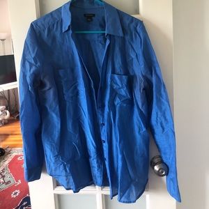 Silk/Cotton Lightweight Blouse. Ann Taylor. Large.